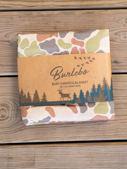 Burlebo Swaddle - Driftwood Camo