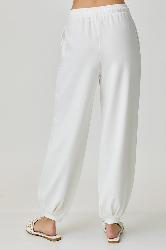 Risen Soft Knit Slouchey Jogger Lounge Pants