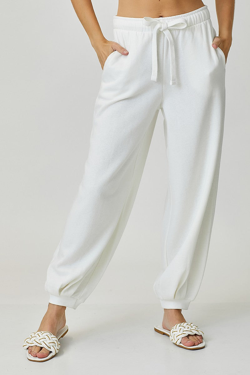 Risen Soft Knit Slouchey Jogger Lounge Pants