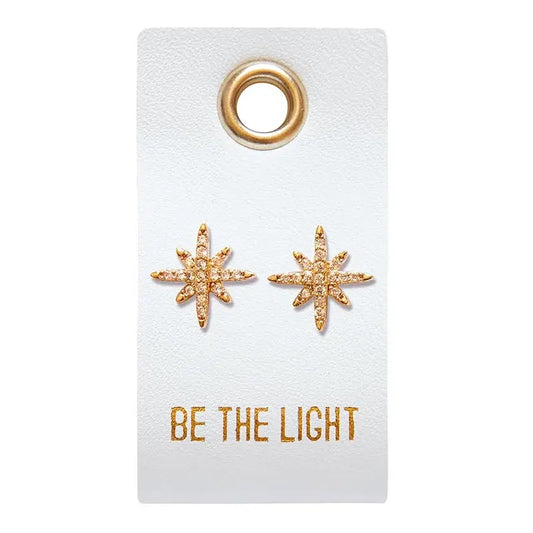 Be the Light Star earrings