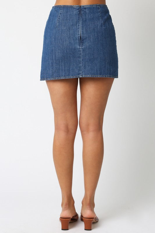 Lara Denim Skirt