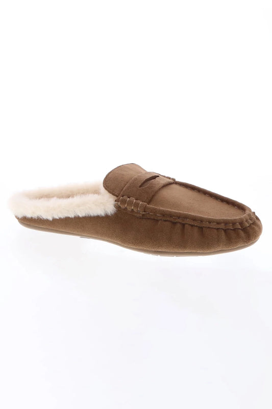 Suede Penny Loafers