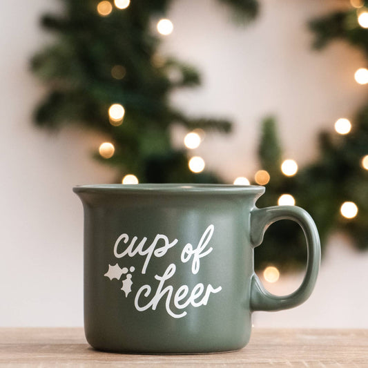 Cup of Cheer Holiday Christmas Mug