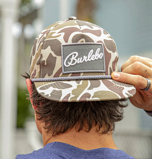 Burlebo Script Camo Hat