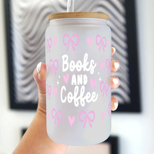 Coquette Books & Coffee 16oz cup