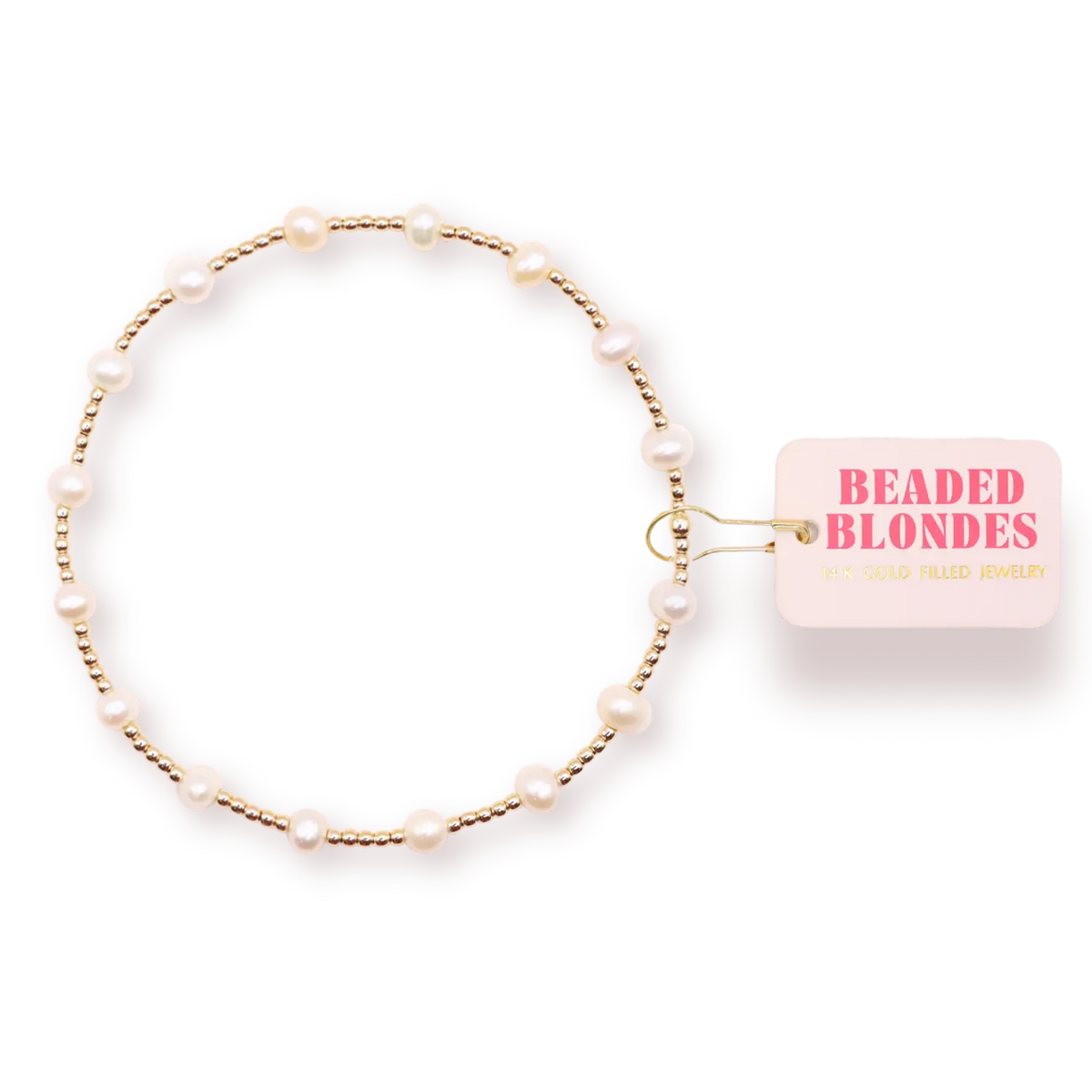 Beaded Blondes Lolo Pearl Anklet