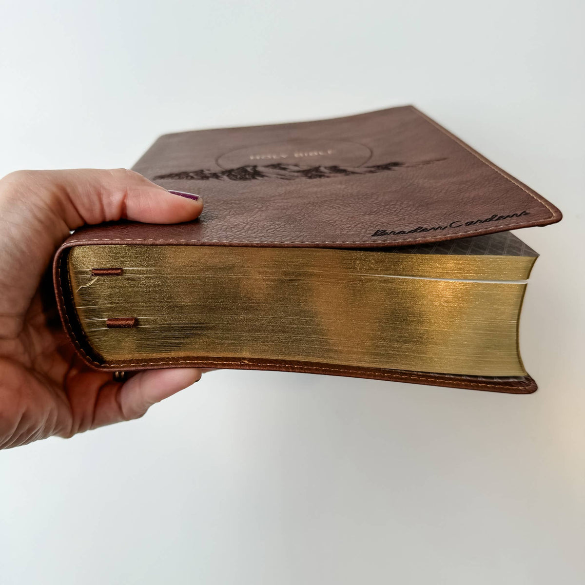 NKJV Journaling Bible - Mountain Range