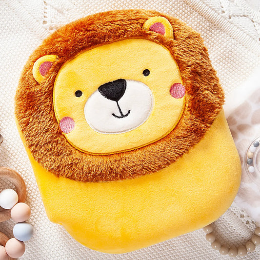 Squish and Snug Lion Plush Book