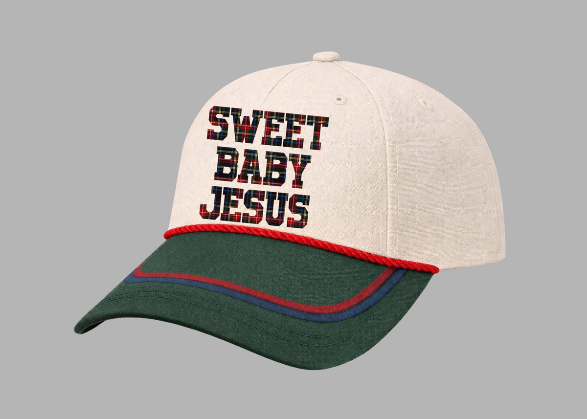 "Sweet Baby Jesus" Tan Cap