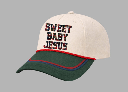 "Sweet Baby Jesus" Tan Cap