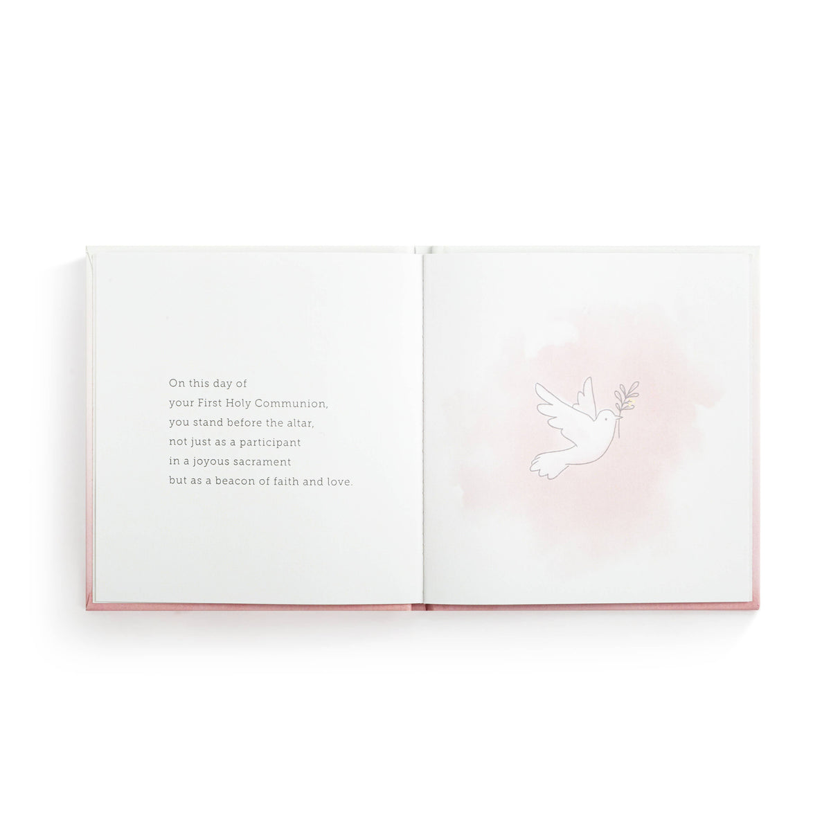 First Communion Book and Necklace Set