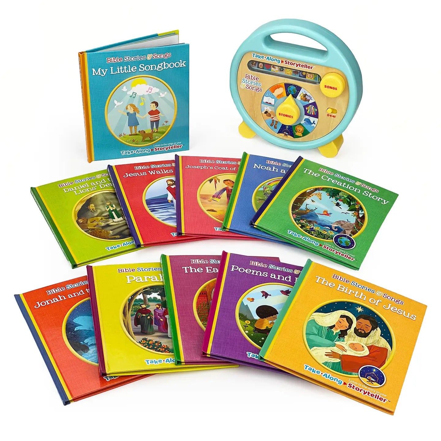 Bible Stories and Songs Music Player & Storyteller Book Set
