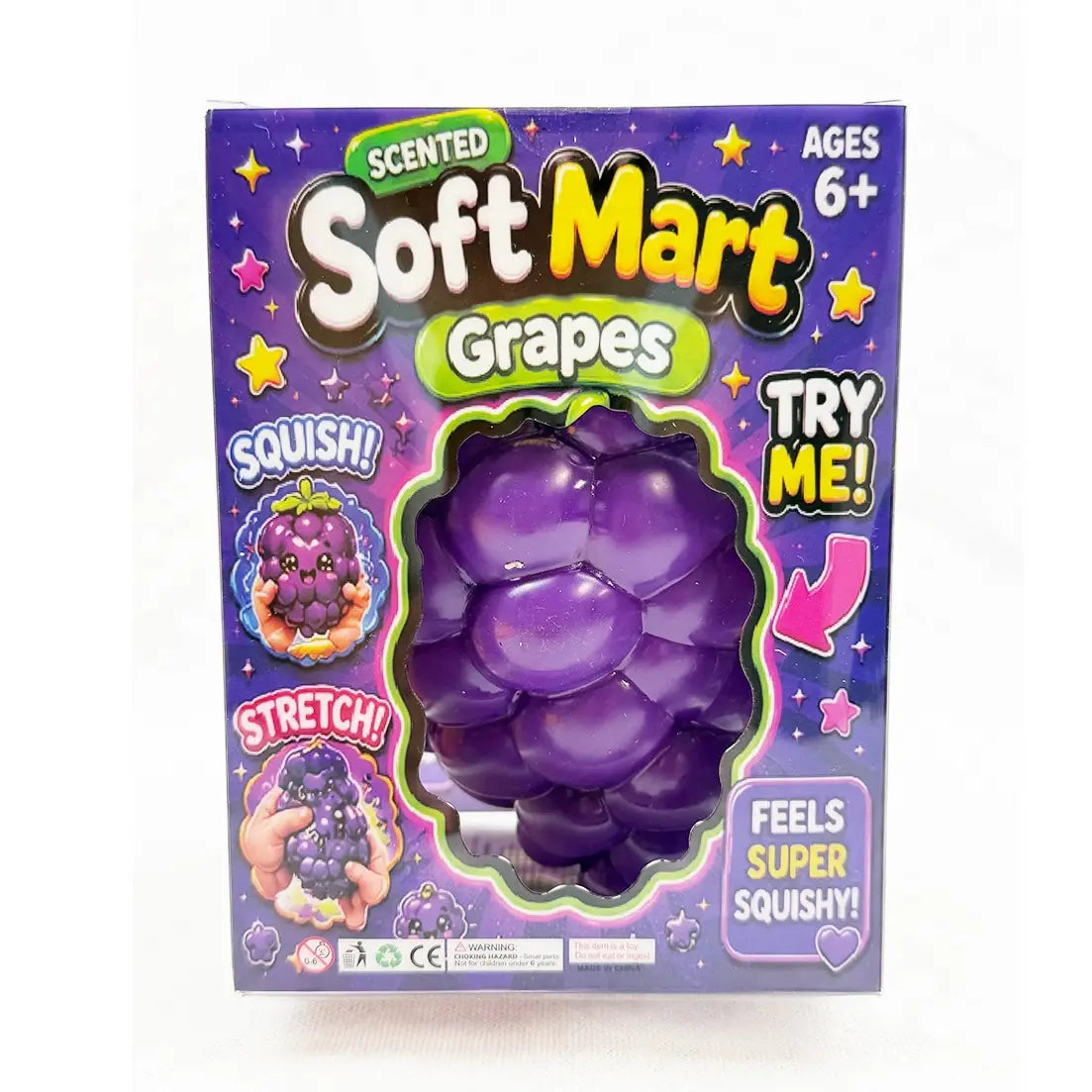 Jumbo Grape Squishy