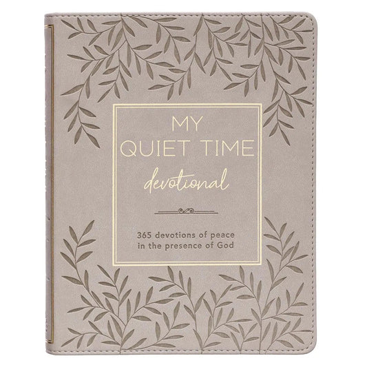 My Quiet Time Devotional Faux Leather