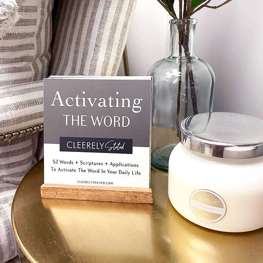 Activating the Word Card Set