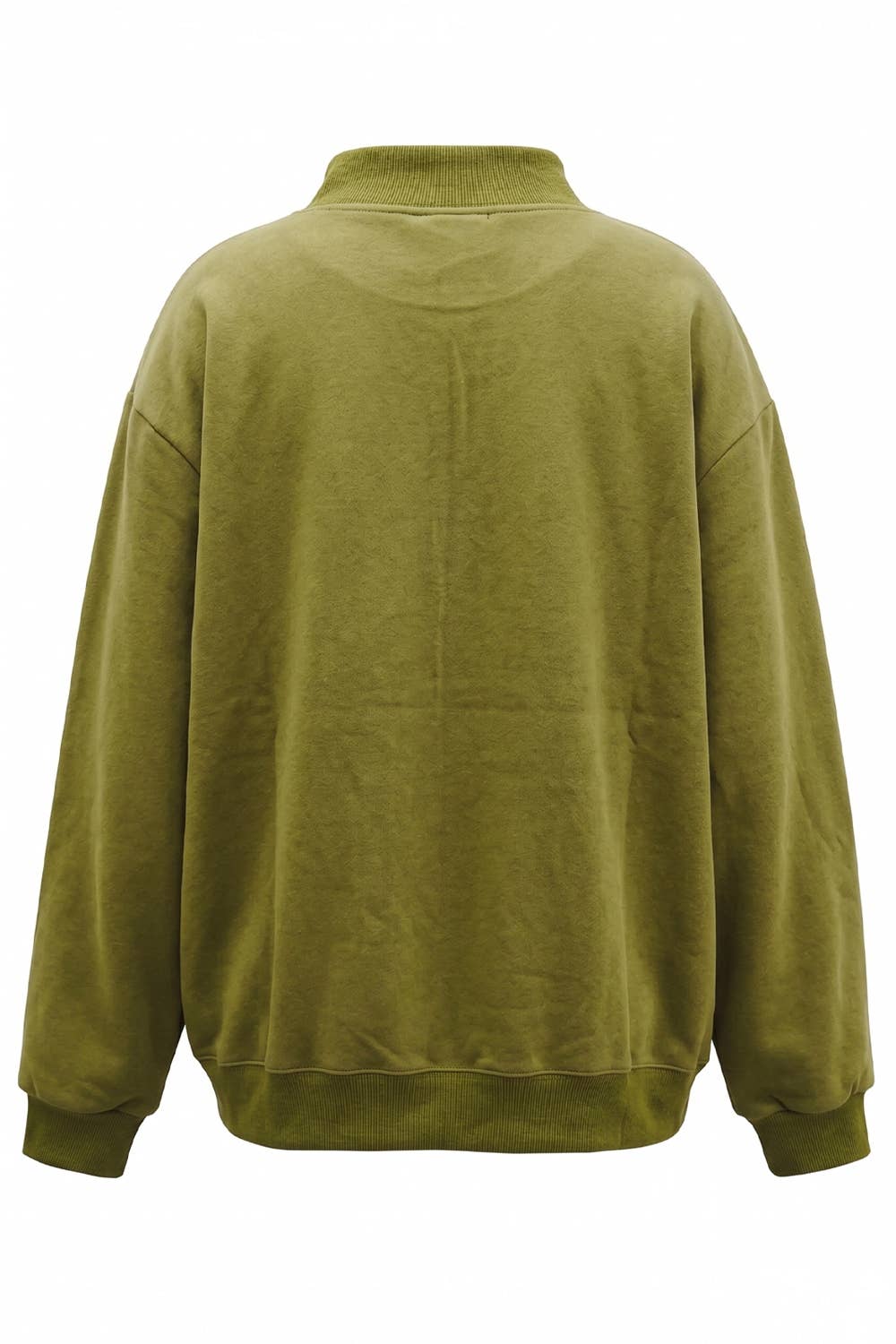Pea Green Peace Mock Neck