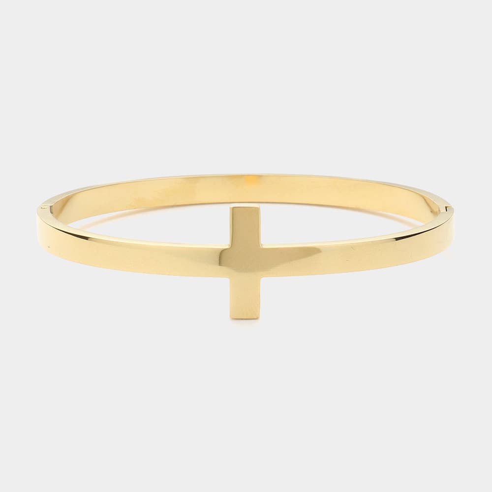 Cross Stainless Steel Bracelet