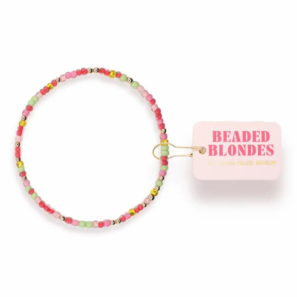 Beaded Blondes Sugarplum Sprinkle Bracelet