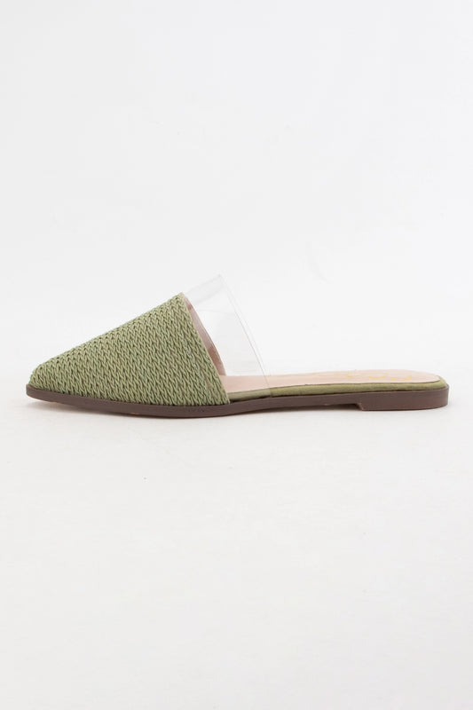 Kristi Braided Pointed Toe Mule