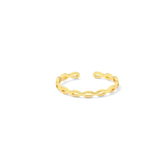 Splendid Iris Delicate Adjustable Simple Ring