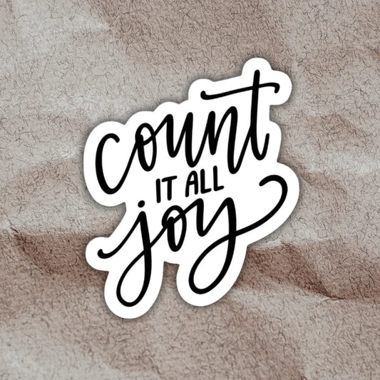 Count It All Joy Sticker