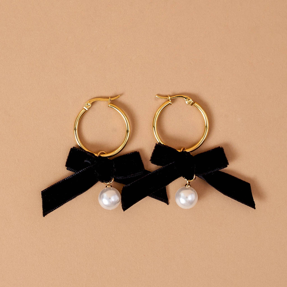 Signature Hoop Earrings-Midnight Velvet