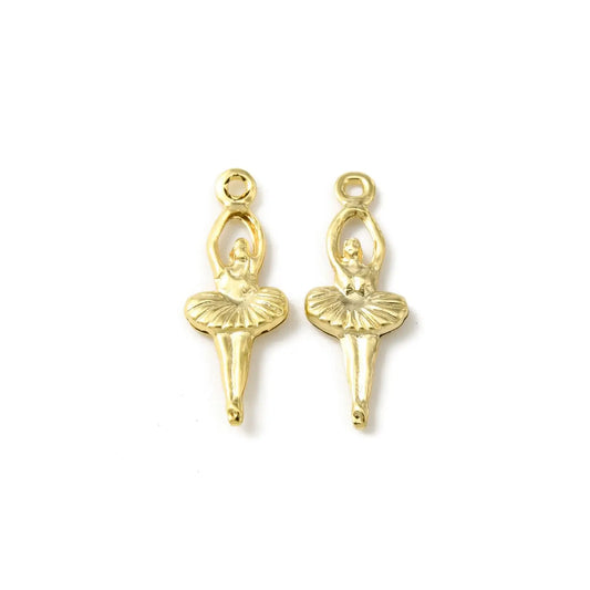 Gold Prima Ballerina Charm