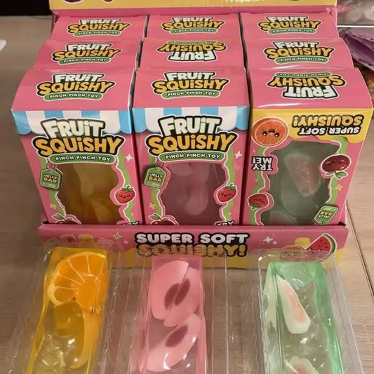 Fruity Jelly Bar Pinch Squishy