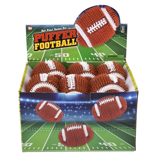 5" Puffer Football Squish