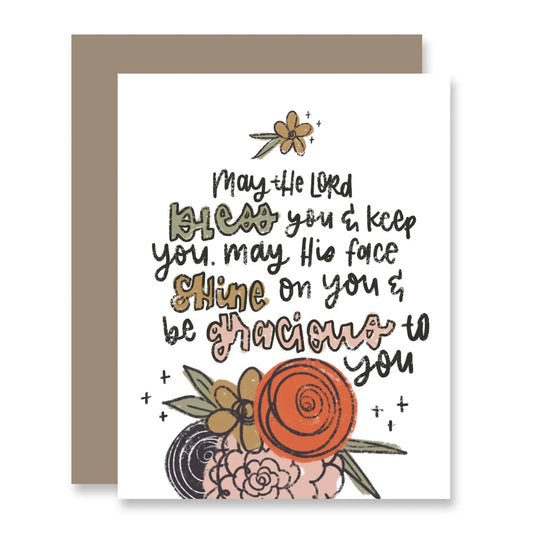 May the Lord Bless You Greeting Card