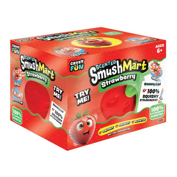 Giant Scented Strawberry Squishy