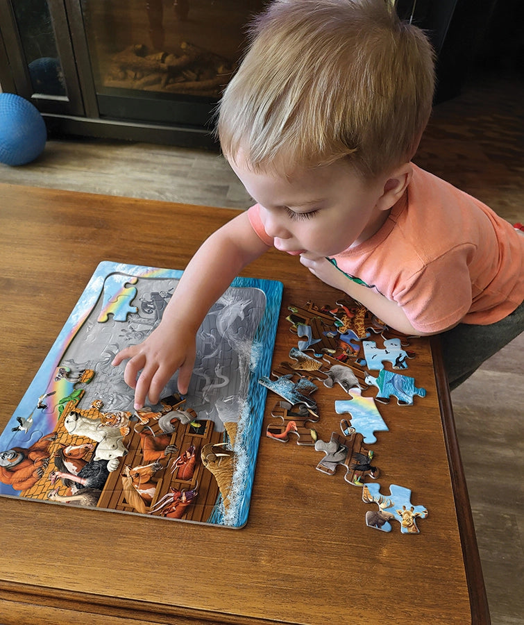 Voyage of the Ark (Tray) 35-Piece Cobble Hill Puzzle