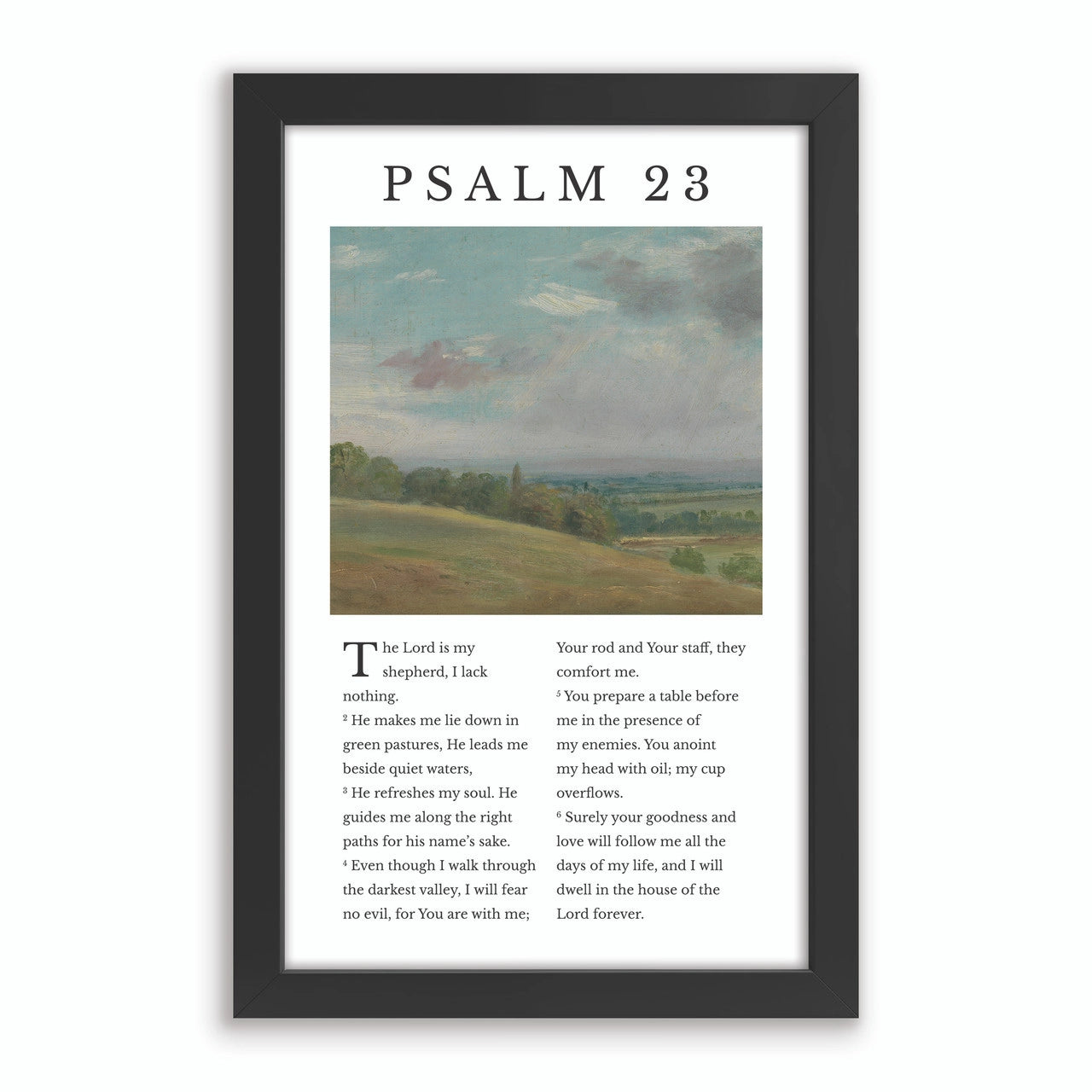 Book Art - Psalm 23