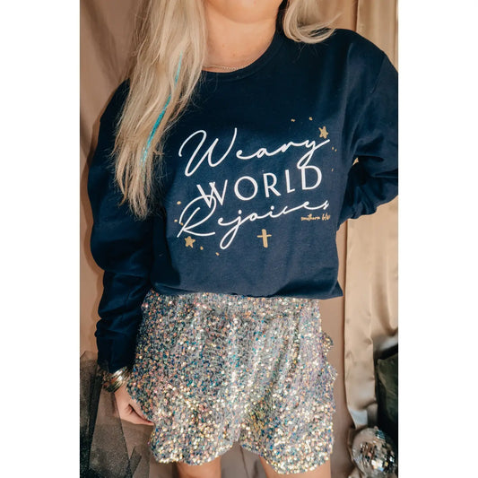 Weary World Rejoices Longsleeve