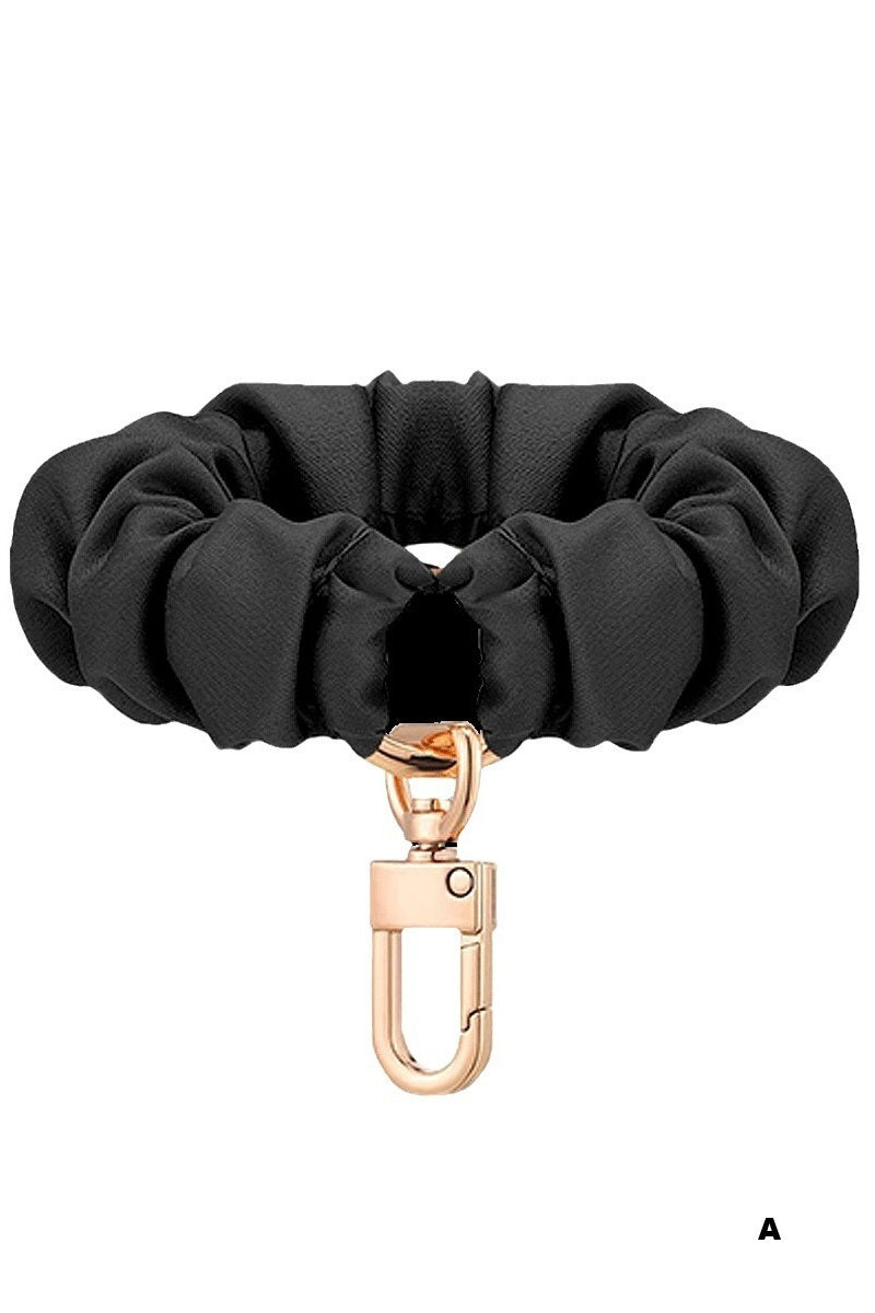 Scrunchie Keychain Wristlet