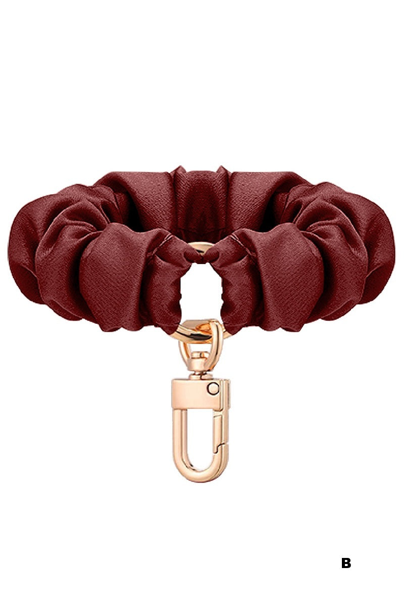 Scrunchie Keychain Wristlet