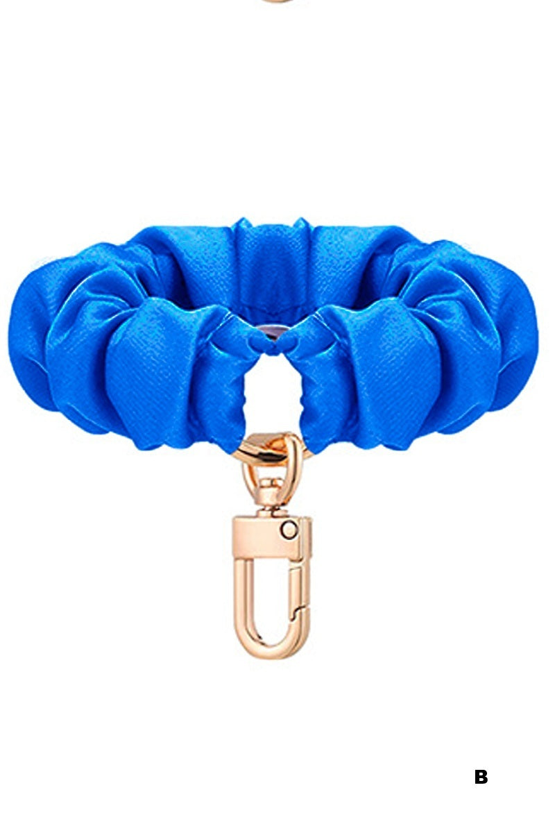 Scrunchie Keychain Wristlet