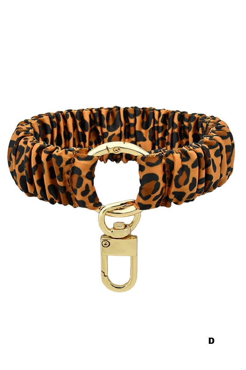 Scrunchie Keychain Wristlet