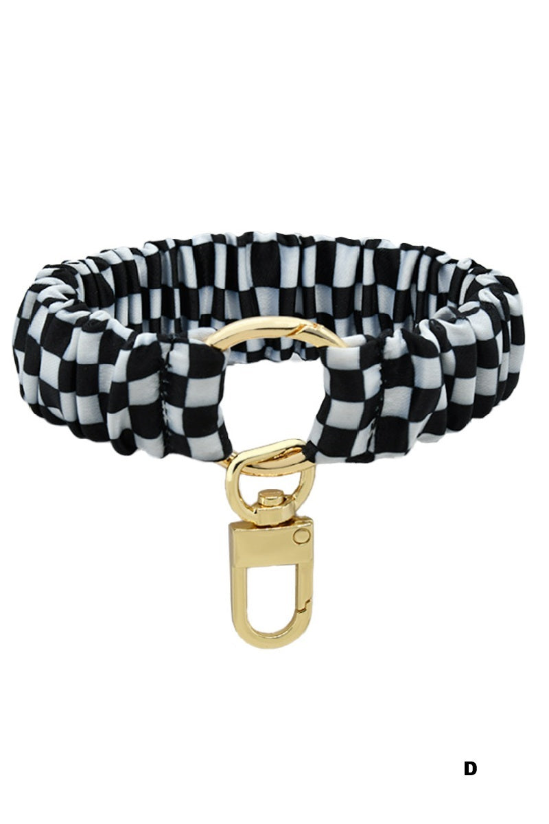 Scrunchie Keychain Wristlet