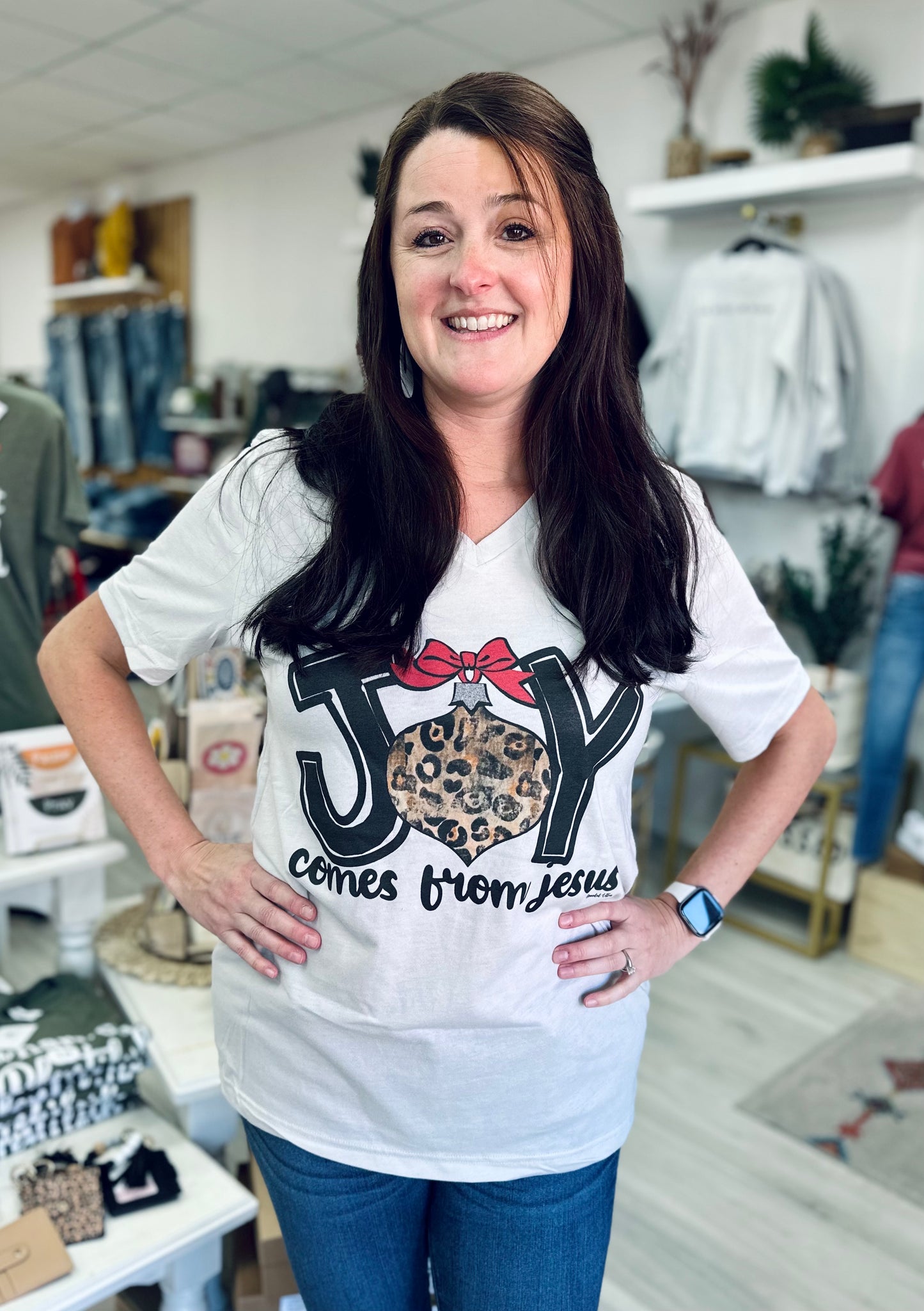 Joy Comes from Jesus Tee