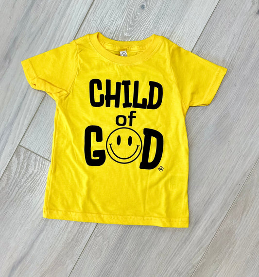 Kids Child of God Smiley Tee