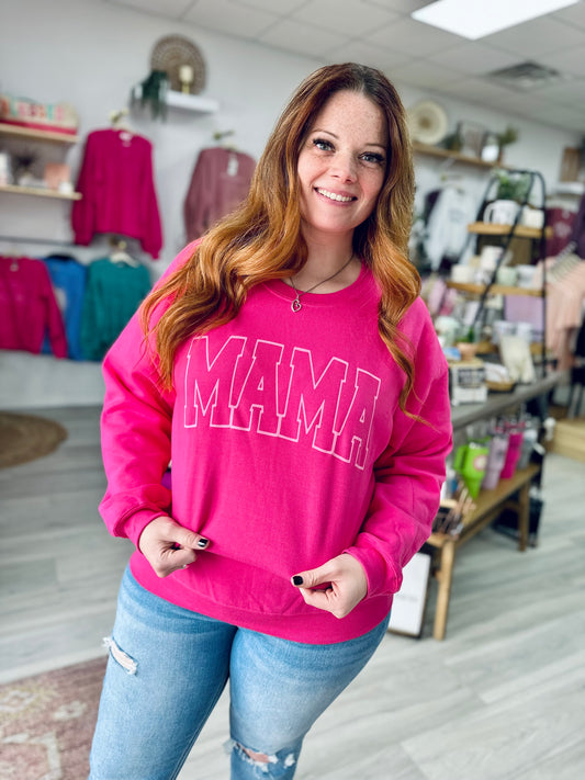 Mama Pink Sweatshirt
