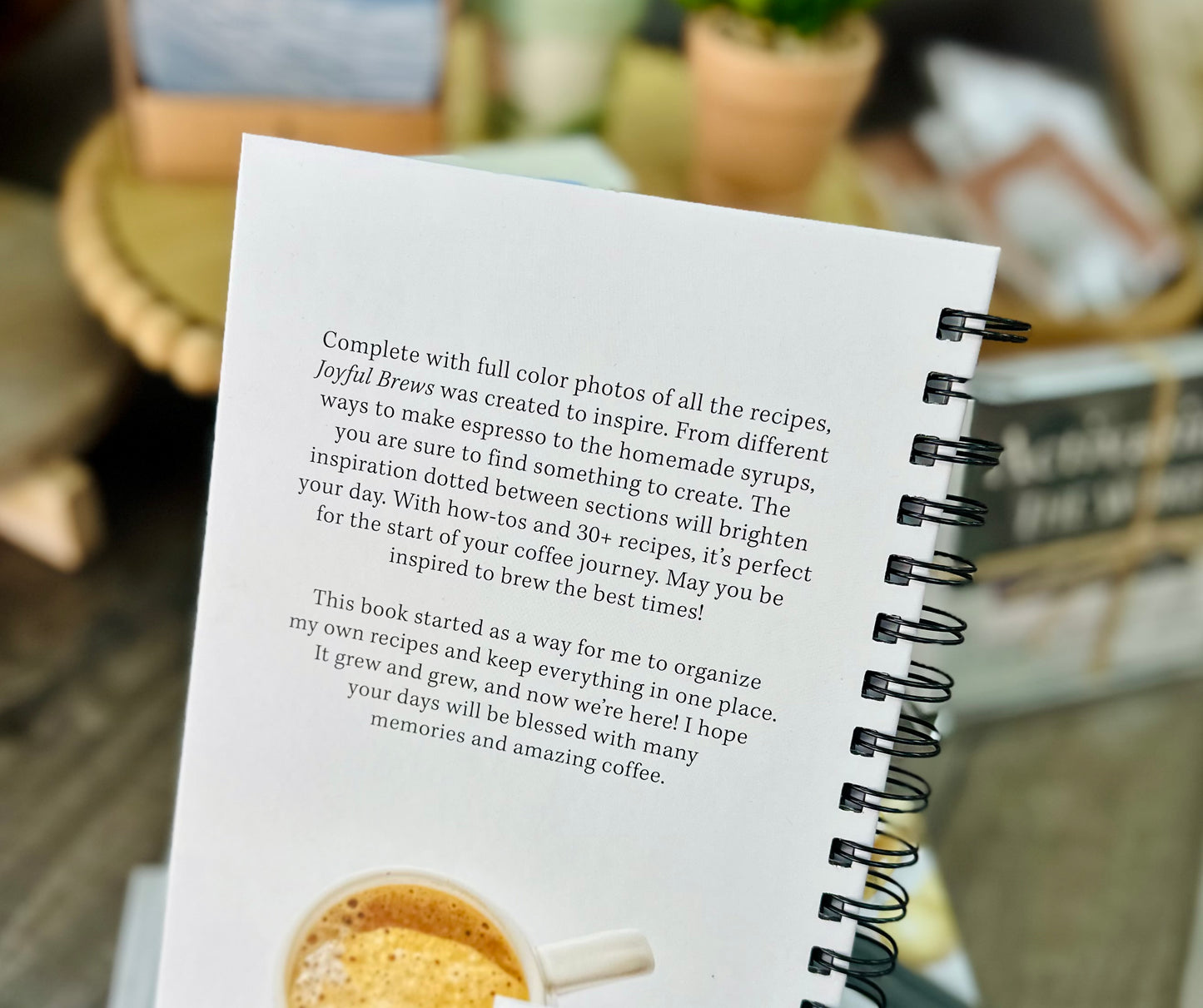 Joyful Brews Cookbook