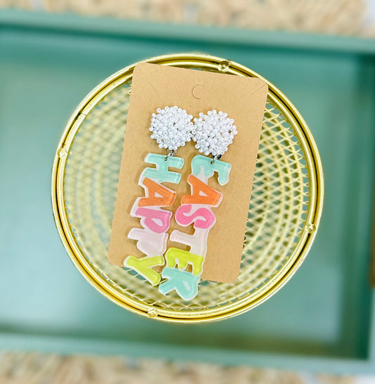 Happy Easter Earrings