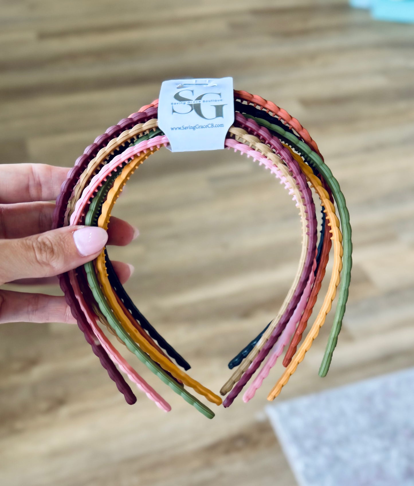 Braided Headband Pack of 7