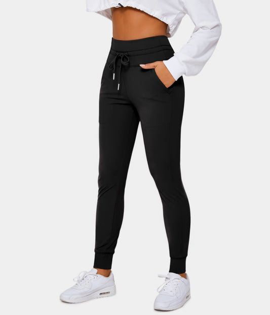 Halara Softlyzero High Waisted Drawstring Cool Touch Joggers