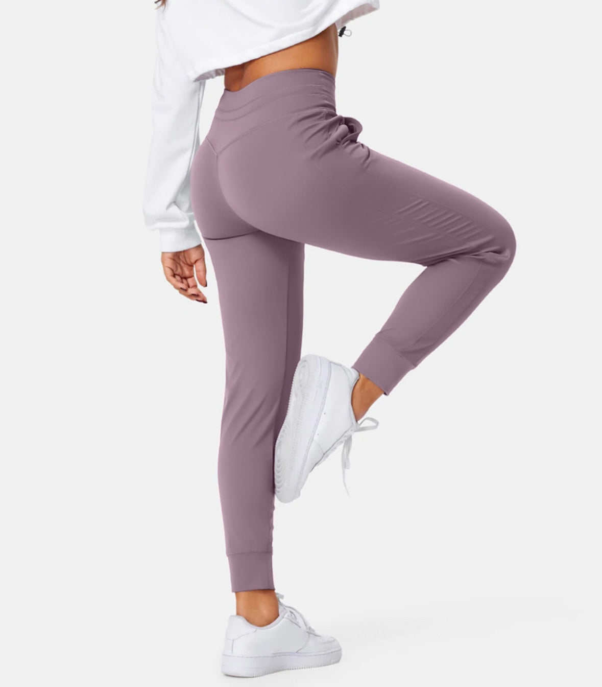 Halara Softlyzero High Waisted Drawstring Cool Touch Joggers