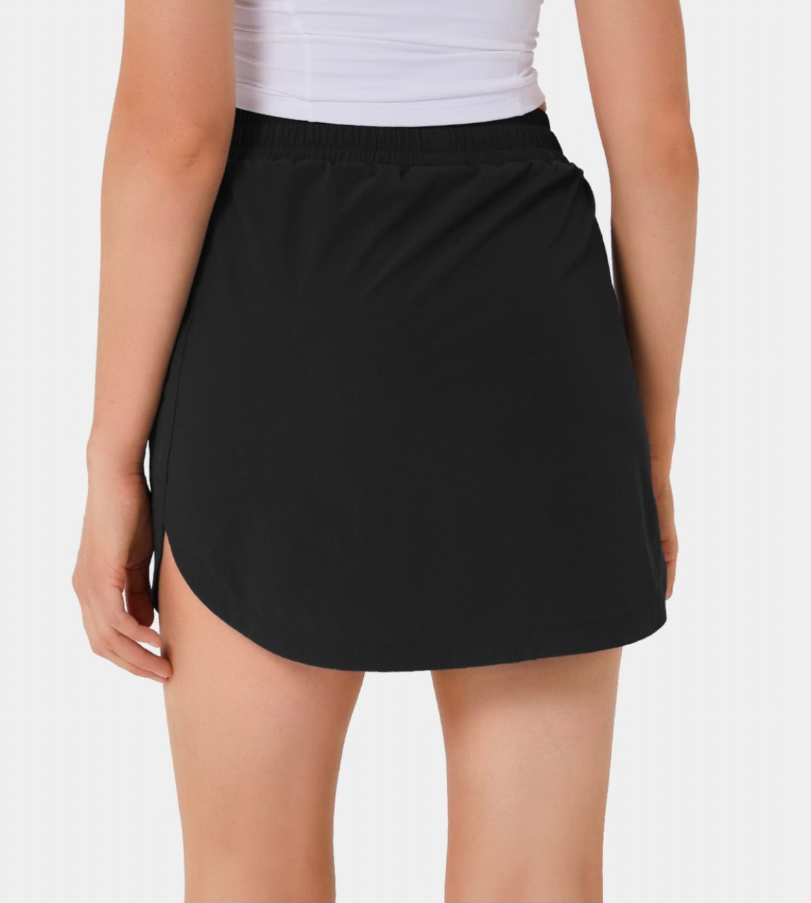 Halara High Waisted 2-in-1 Curved Hem Mini Golf Skirt