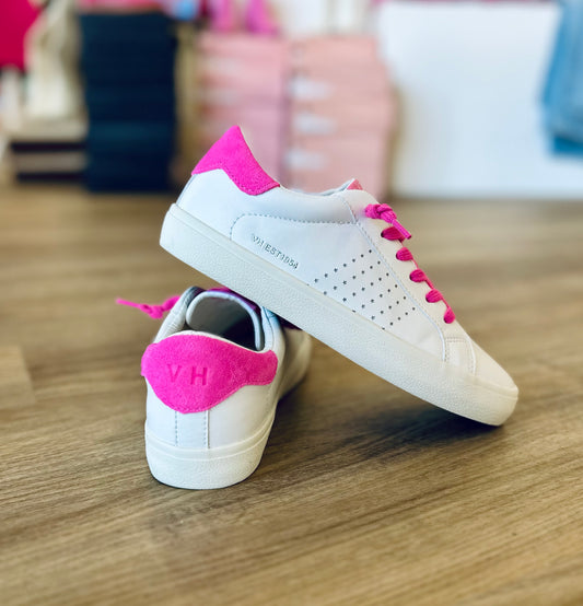 Vintage Havana Neon Pink Pop Low Top Sneaker