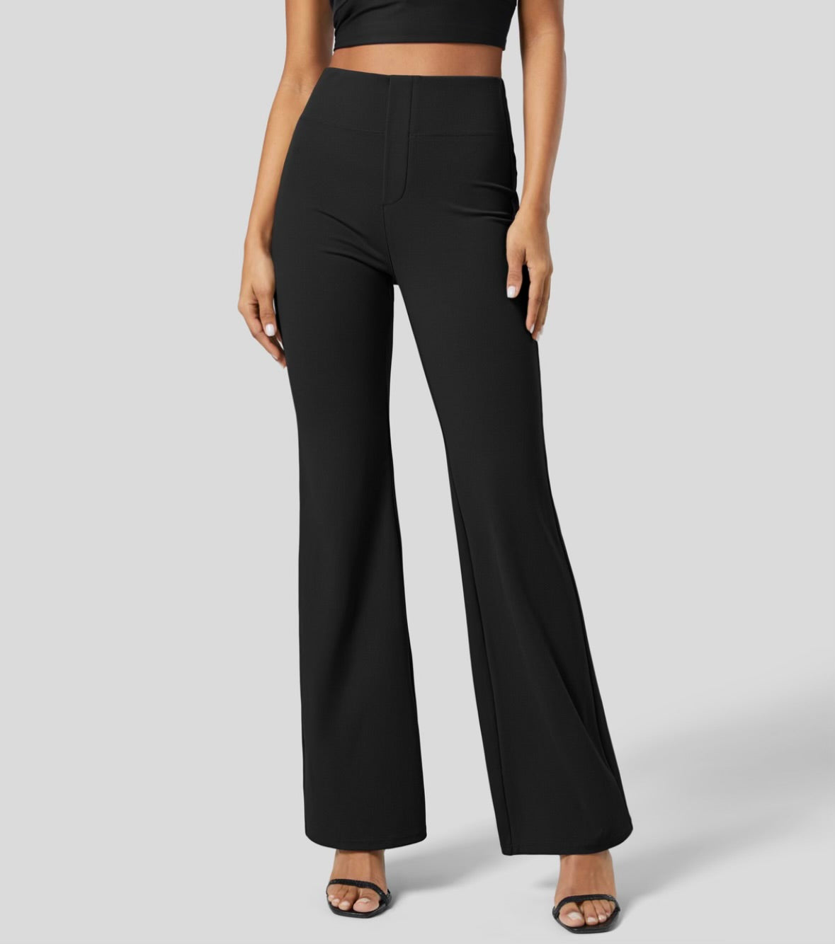 Halara High Waisted Slight Flare Work Pants